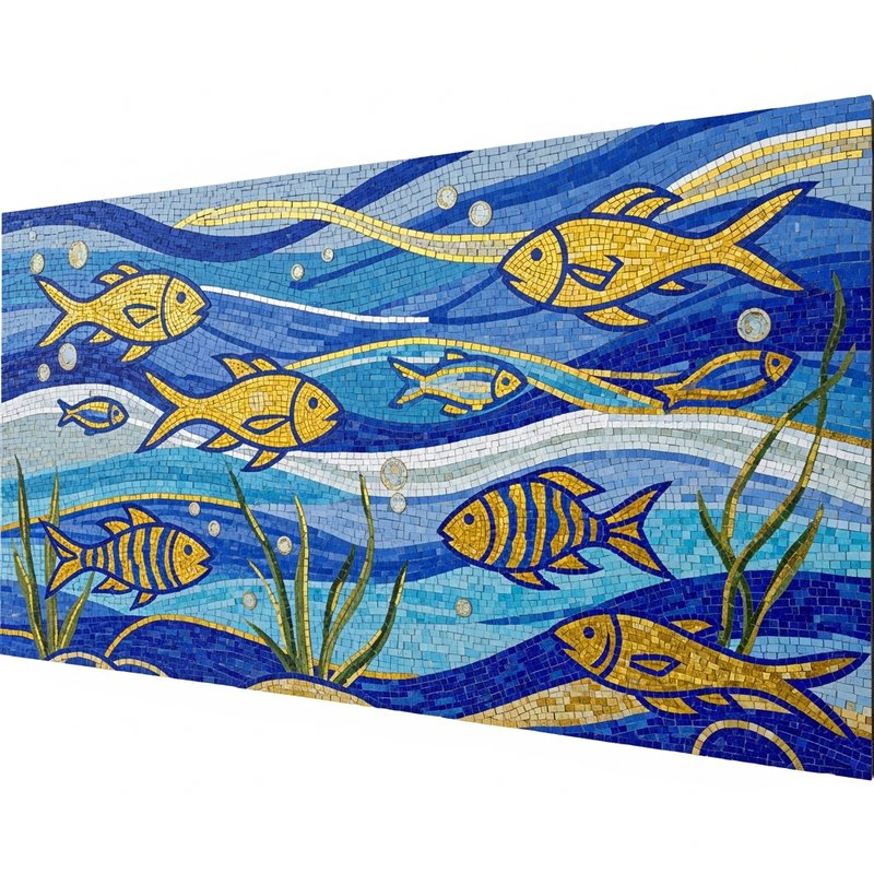 Fresque Mosaique — Mediterranee